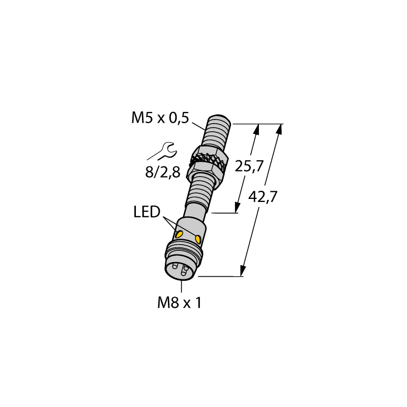 Датчик индуктивный Turck BI1U-EG05-AP6X-V1331 