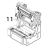 Print module (300 dpi) without PCBA, power adaptor and power cord TSC TE200