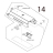 Pinch roller cover assy Toshiba TEC B-SX4T-GS20-QM-R