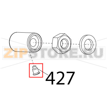 Vite bloc. pulsante aff. Sirman Mirra 300 Y09 Vite bloc. pulsante aff. Sirman Mirra 300 Y09Запчасть на деталировке под номером: 427