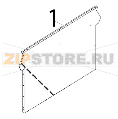 Panel right left Angelo Po 04WCP1EM Panel right left Angelo Po 04WCP1EMЗапчасть на деталировке под номером: 1