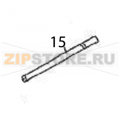 Roller shaft Sato HR224 TT Roller shaft Sato HR224 TTЗапчасть на деталировке под номером: 15Название запчасти на английском языке: Roller shaft Sato HR224 TT.