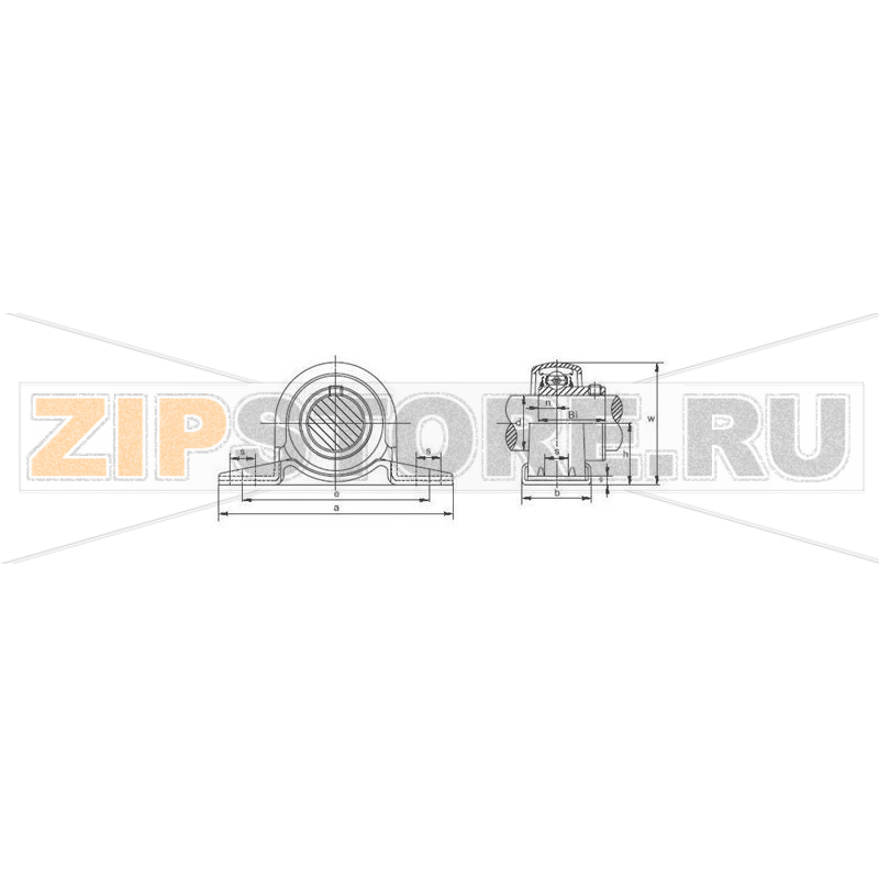 Подшипник на лапках UBC SBPP 202 