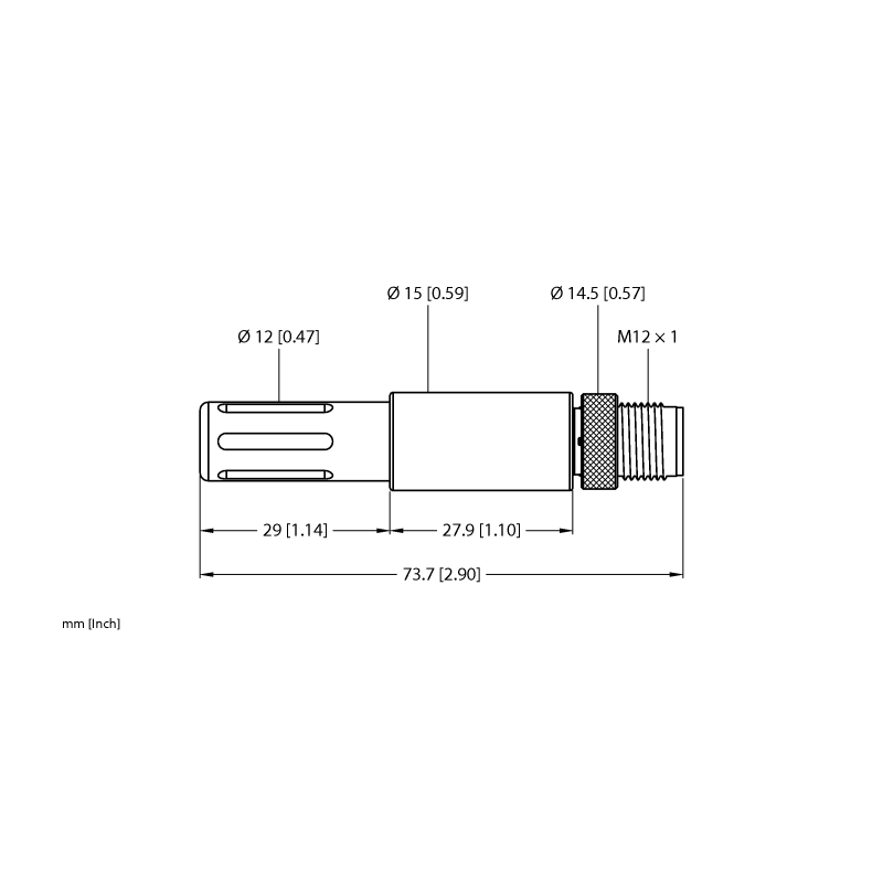 Датчик влажности и температуры Turck S15S-TH-MQ 