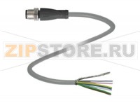 Кабель датчика-исполнительного устройства Cable connector, shielded V19S-G-10M-PUR-ABG Pepperl+Fuchs
