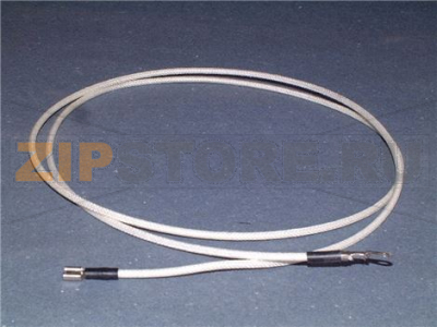 Wire 2,5 mm², 1400mm length, tab - ring 