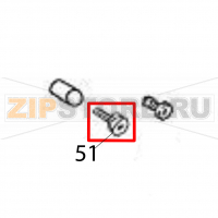 Pan head screw+SW+WL Sato HR224 TT