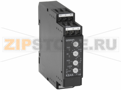 Реле контрольно-измерительное Omron K8AK-AS2 100-240VAC 