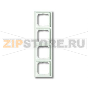 Рамка четырехместная, белый бархат ABB 2CKA001754A4417 