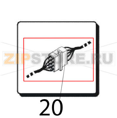 Faston 8-way Angelo Po FM1011E2 Faston 8-way Angelo Po FM1011E2Запчасть на деталировке под номером: 20