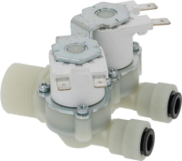 SOLENOID VALVE RPE 2 WAYS 180° ø 8 mm