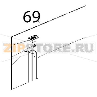 Vetro interno 665x415x6 BETL Unox XVC 104 Vetro interno 665x415x6 BETL Unox XVC 104Запчасть на деталировке под номером: 69