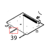 Water tray part Hurakan HKN-XF023