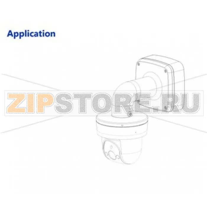 Кронштейн настенный с распределительной коробкой Dahua PFB302S 