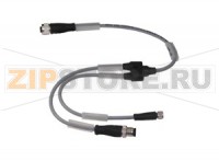 Сплиттер датчика-исполнительного устройства Y connection cable V19-G-0,2M-YOPC-0,2M-V1S/V31-G Pepperl+Fuchs