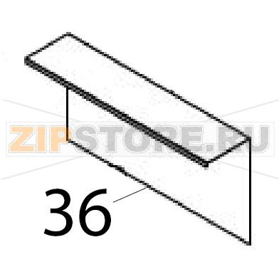 Cover Angelo Po IS102SR Cover Angelo Po IS102SRЗапчасть на деталировке под номером: 36