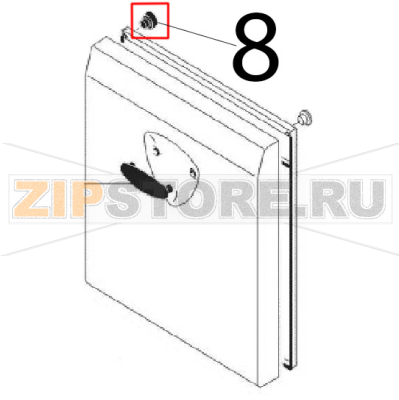 Foot Angelo Po 0A1FR1G Foot Angelo Po 0A1FR1GЗапчасть на деталировке под номером: 8