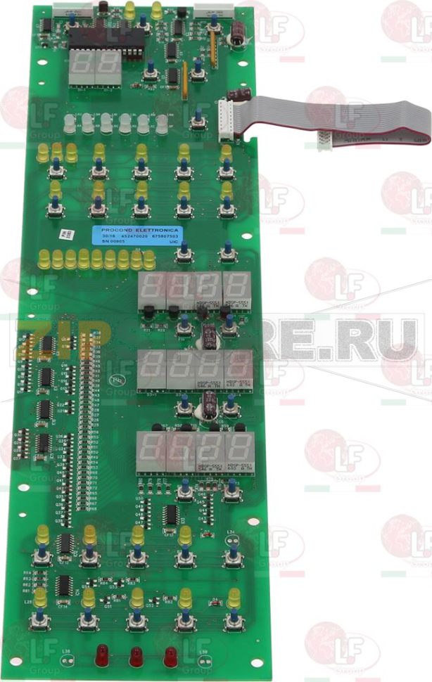 SCHEDA ELETTRONICA INTERFACCIA 410x110mm 