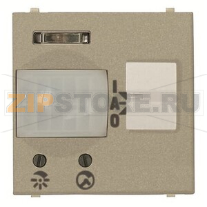 ИК-датчик движения пассивный, двухмодульный, шампань ABB 2CLA224100N1901 