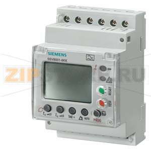 Устройство контроля токов утечки, цифровое, тип А Siemens 5SV8001-6KK 