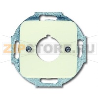 Накладка с суппортом для командно-сигнальных приборов, D=22.5 мм, слоновая кость ABB 2CKA001724A0210