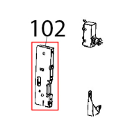 Attacco cerniera porta forno ribalta Unox XFT 185