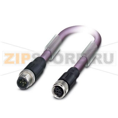 Системный кабель шины Phoenix Contact SAC-2P-M12MSB/30,0-910/M12FSB PROFIBUS, 4-полюсн., PUR без галогенов, фиолетовый RAL 4001, экранирован., Штекеры прямое M12, B-кодирование, к Гнездо прямое M12, B-кодирование, Длина кабеля: 30 м.Минимальный заказ: 1 шт.Упаковка: 1 шт.