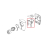 Black coffee dispenser body P0053 Saeco Talea Giro