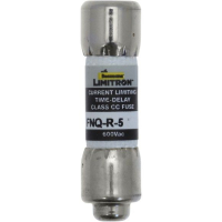 Предохранитель, 5 A, AC 600 В, 200 кА, 10x38 мм, 13/32x1-1/2 inch, CC, UL, с задержкой Eaton CL