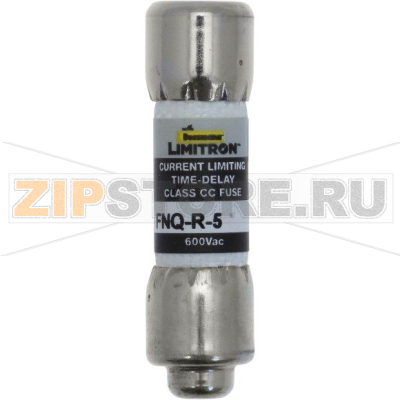 Предохранитель, 5 A, AC 600 В, 200 кА, 10x38 мм, 13/32x1-1/2 inch, CC, UL, с задержкой Eaton CL 