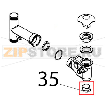 Tappo M&quot;1&quot; Angelo Po FX101G2 Tappo M"1" Angelo Po FX101G2Запчасть на деталировке под номером: 35