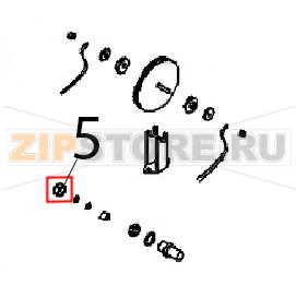 Raccordo premistoppa Angelo Po FX201G3 Raccordo premistoppa Angelo Po FX201G3Запчасть на деталировке под номером: 5