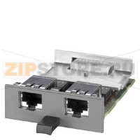 Медиа модуль MM992-2CU для SCALANCE X 2 х 10/100/1000 Мбит, RJ45-порты без защ покрытие Siemens 6GK5992-2SA00-8AA0