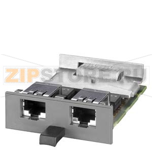 Медиа модуль MM992-2CU для SCALANCE X 2 х 10/100/1000 Мбит, RJ45-порты без защ покрытие Siemens 6GK5992-2SA00-8AA0 