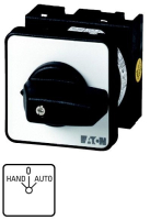Переключатель, контакты: 6, 20 A, панель: HAND-0-AUTO, 45°, с фиксацией Eaton T0-3-15433/EZ