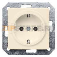 DELTA I-SYSTEM ЭЛЕКТРИЧЕСКИЙ БЕЛЫЙ РОЗЕТКА SCHUKO 10A DC/16A AC 250В C БЕЗРЕЗЬБОВЫМИ КОНТАКТНЫМИ ЗАЖИМАМИ ЭЛ.-МЕХ. ЧАСТЬ БЕЗ ЛАПОК Siemens 5UB1551-0KK
