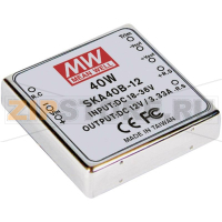 Преобразователь DC/DC, 3.33 А Mean Well SKA40C-12