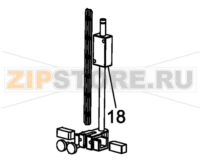 Опорная стойка Fimar SE/1550 Опорная стойка ленточной пилы для мяса Fimar SE/1550Запчасть на деталировке под номером: 18Количество запчастей в комплекте: 1Оригинальное название запчасти Fimar: Support