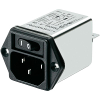 Фильтр сетевой 3 А, 250 В/AC, 2 мГн, 46x32.2 мм, 1 шт Schaffner FN 9263-3-06