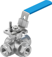 Кран шаровой Festo VZBE-3/8-T-63-F-3L-F04-M-V15V15