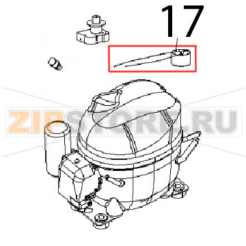 Engine cuto Angelo Po IA51 Engine cuto Angelo Po IA51Запчасть на деталировке под номером: 17