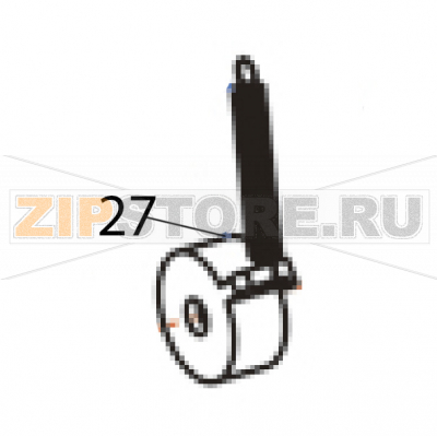 Ribbon rewind cap Godex EZ-1305 Ribbon rewind cap Godex EZ-1305Запчасть на деталировке под номером: 27Название запчасти Godex на английском языке: Ribbon rewind cap EZ-1305.