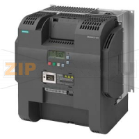 SINAMICS V20 380-480 3AC -15% / + 10% 47-6 Номинальная мощность 18,5 кВт с 150% перегрузки в течение 60 сек. Небольшая перегрузка выхода: 22 кВт с 110% перегрузкой в ​​течение 60 сек. Без фильтра I / O интерфейс: 4 DI, 2 DQ, 2 AI, 1 AO Fieldbus: USS / Mod