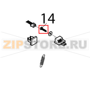 Screw EJOT-PT-K25x12 CAB EOS2 Screw EJOT-PT-K25x12 CAB EOS2Запчасть на деталировке под номером: 14
