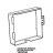 Cover for terminal box Unox XB 693