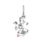 Pied blanc Robot Coupe CL 30