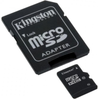 Карта памяти 4 Гб Kingston SDC4-4GB-MSADPRR