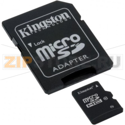 Карта памяти 4 Гб Kingston SDC4-4GB-MSADPRR 