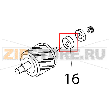 Подшипник 6203 2RS Fimar 12/TS Подшипник 6203 2RS для мясорубки Fimar 12/TSЗапчасть на деталировке под номером: 16