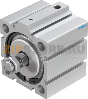 Пневмоцилиндр короткоходовой Festo AEVC-63-25-A-P-A 